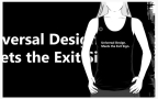 Universal Design Meets the Exit Sign 120 Fundraising Merchandise