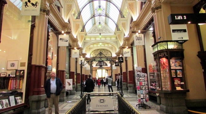 Melbourne Block Arcade Shopping Mall
